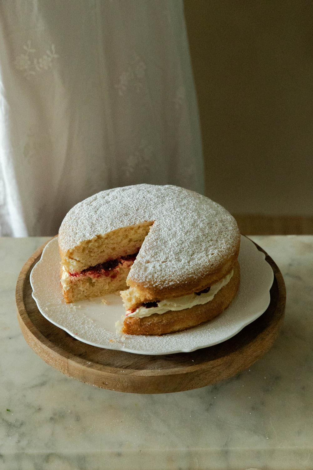 vegan Victoria sponge