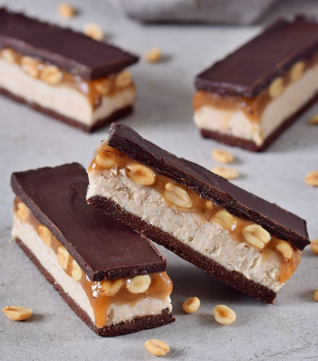 vegan snickers bars