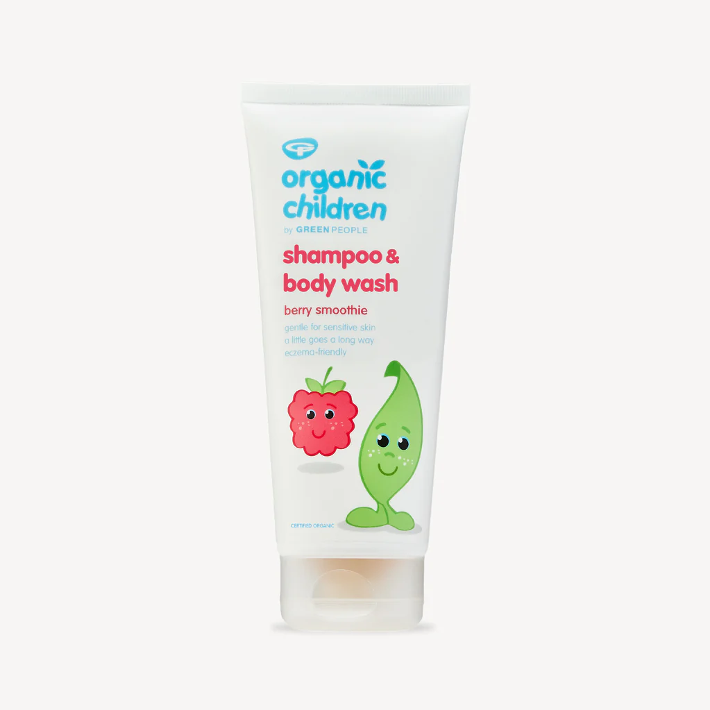 organic children shampoo and body wash