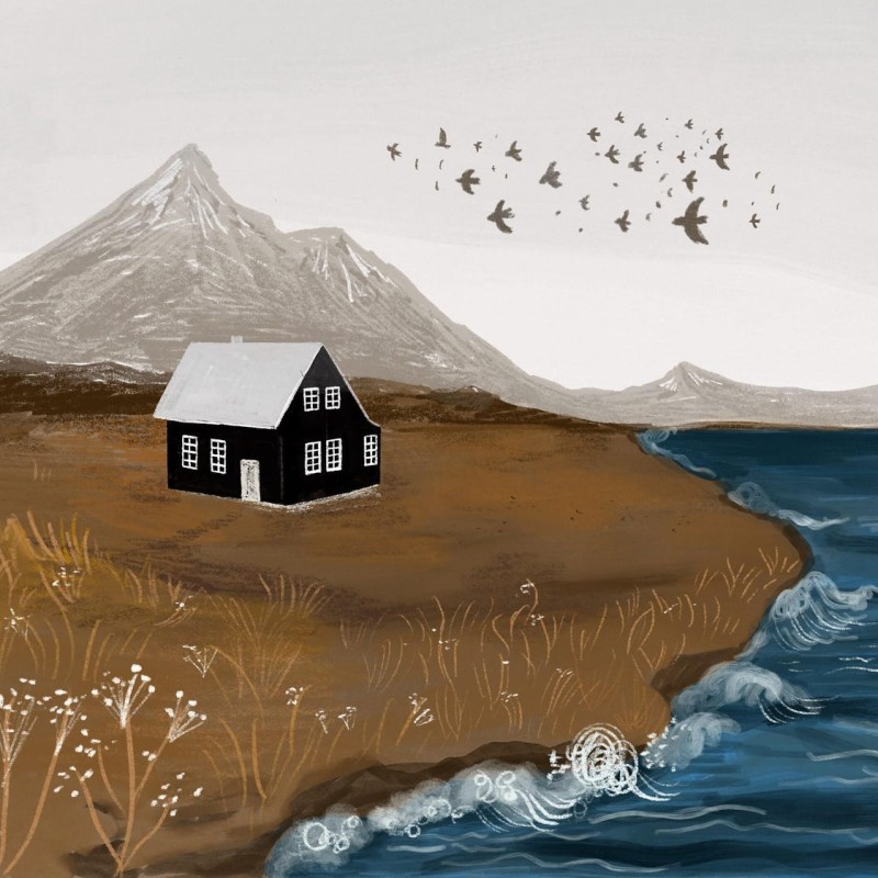 Icelandic cottage