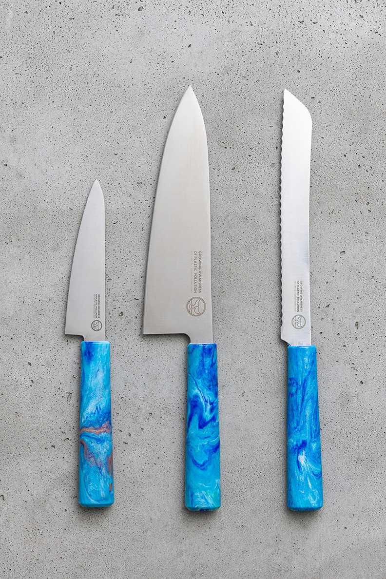 ocean plastic knife
