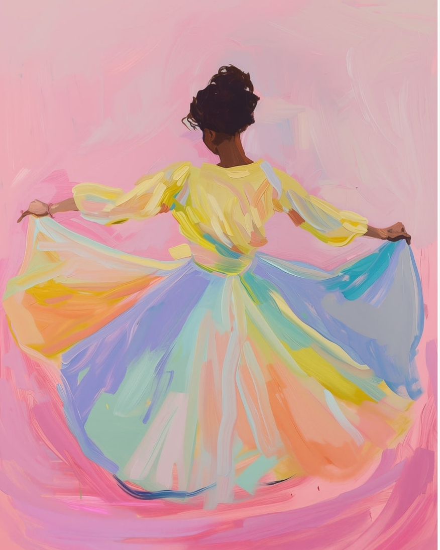 dancing woman