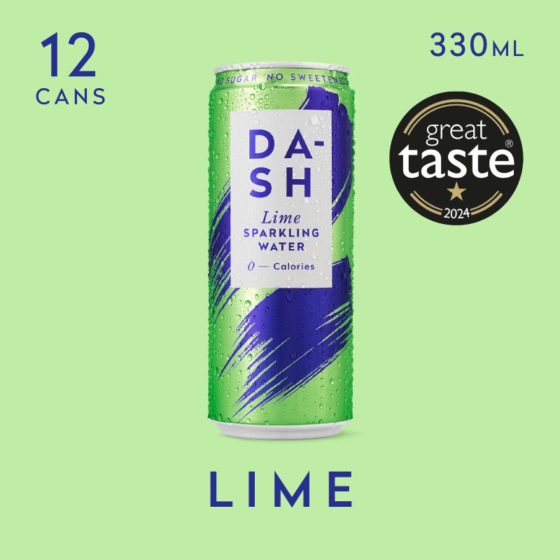DASH sparkling water