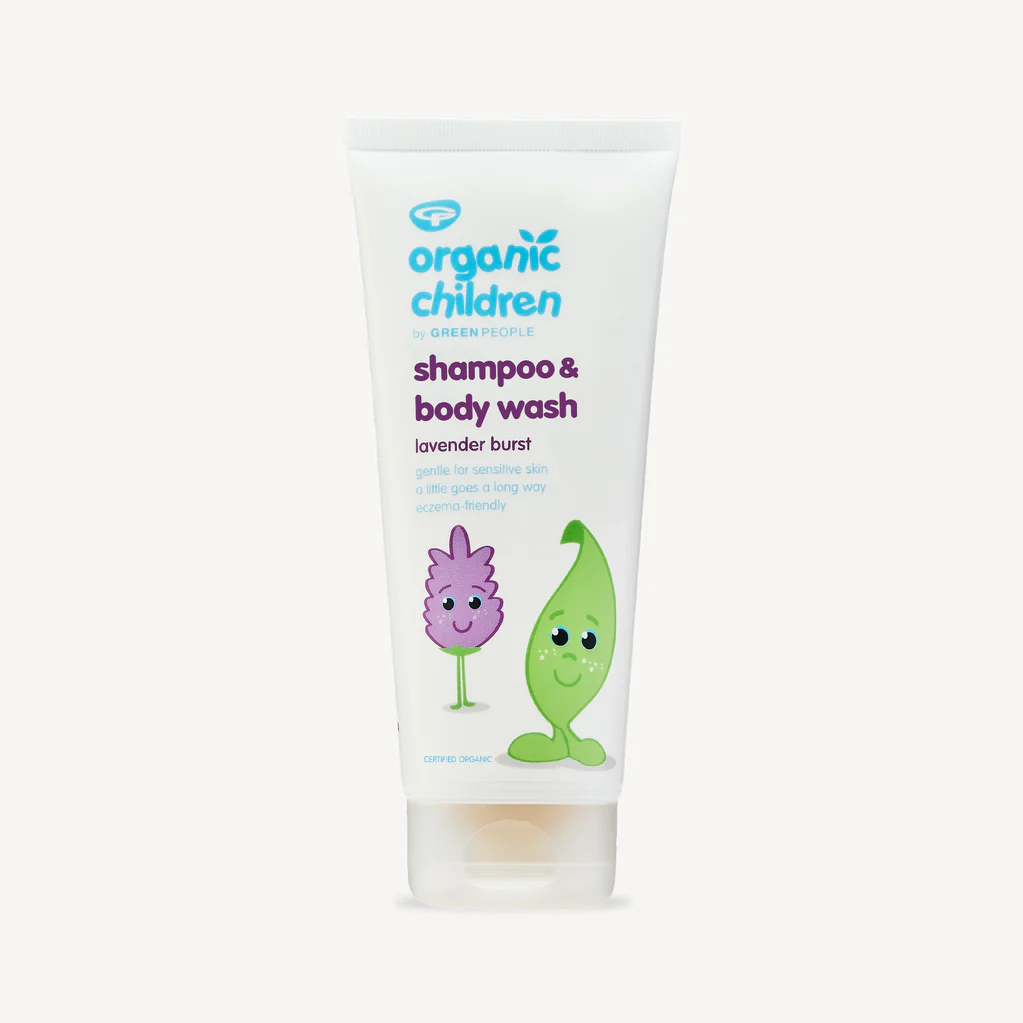organic children shampoo and body wash