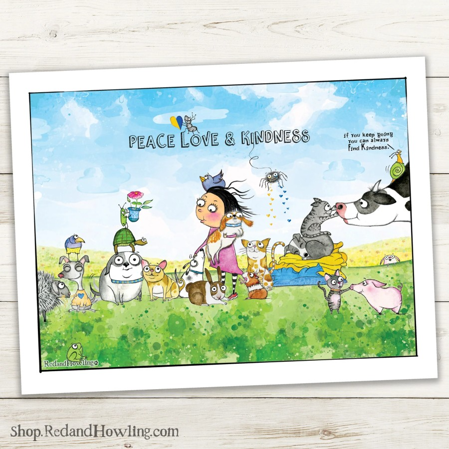 peace love and kindness