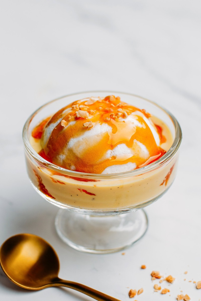 Vegan Île Flottante