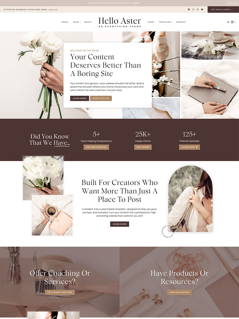 Hello You Designs Kadence themes