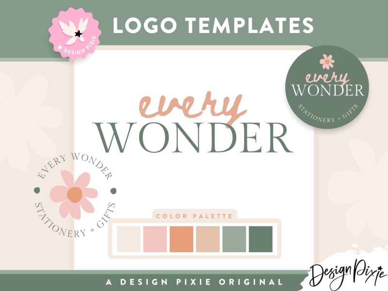Blog Pixie logo designs