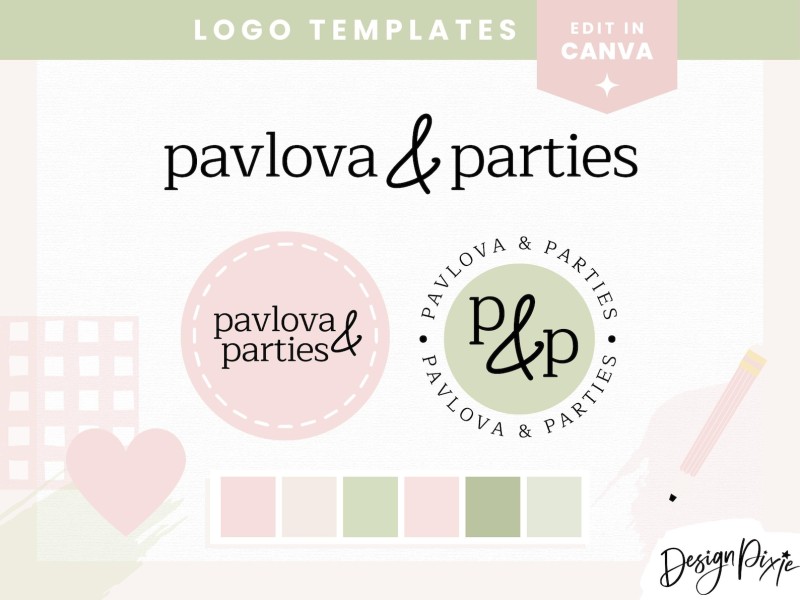 Blog Pixie logo designs
