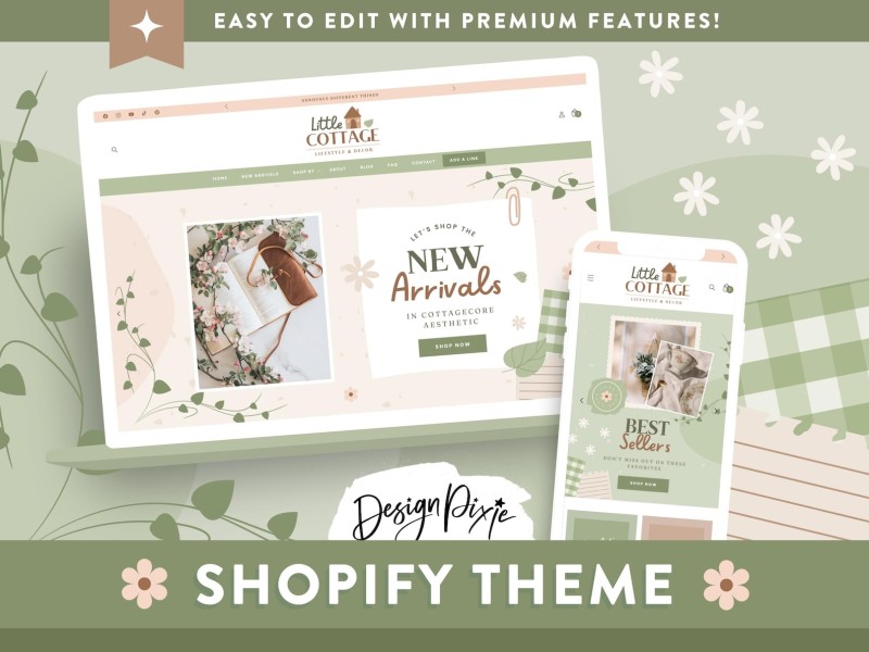 Blog Pixie shopify theme