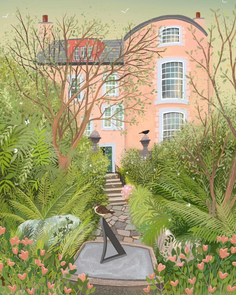Broughton House garden
