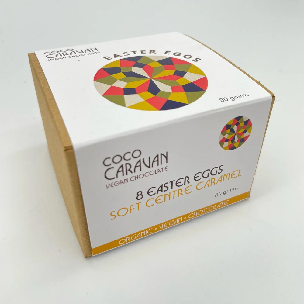 Coco Caravan vegan chocolate eggs
