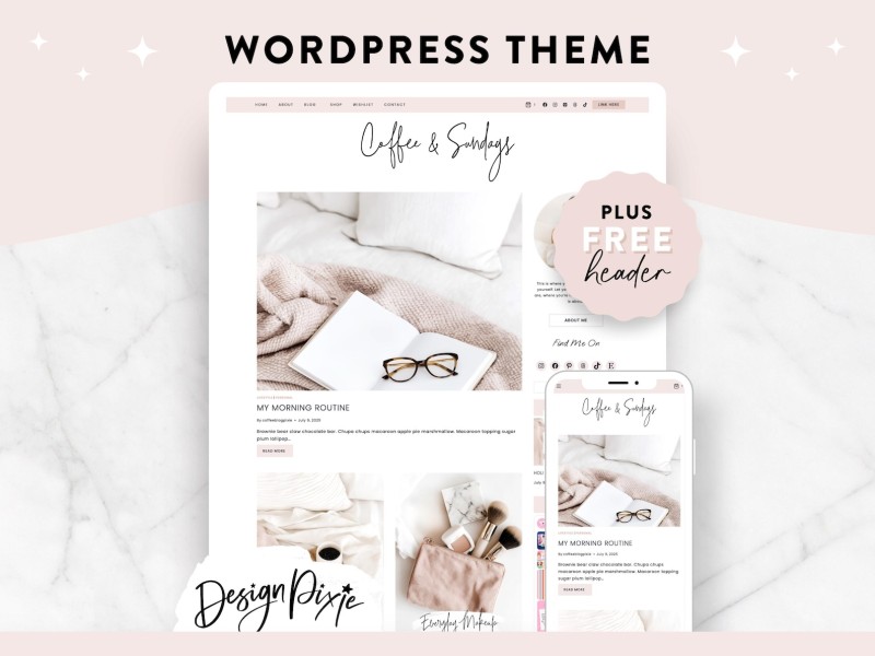 Design Pixie Kadence themes