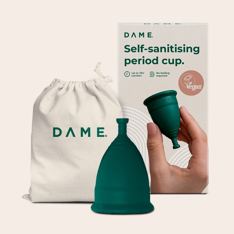 DAME menstrual cup