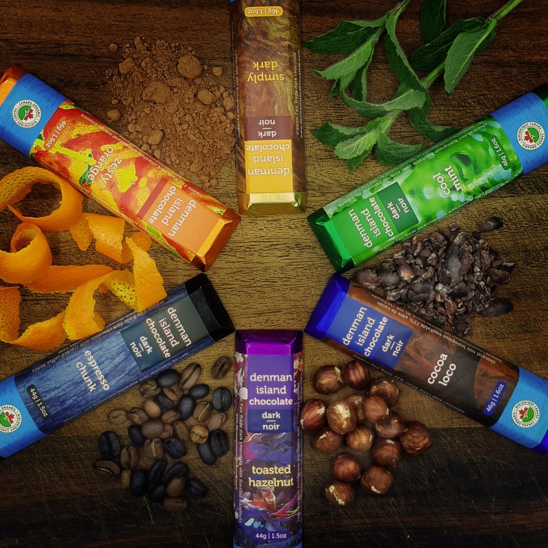 Denman Island chocolate