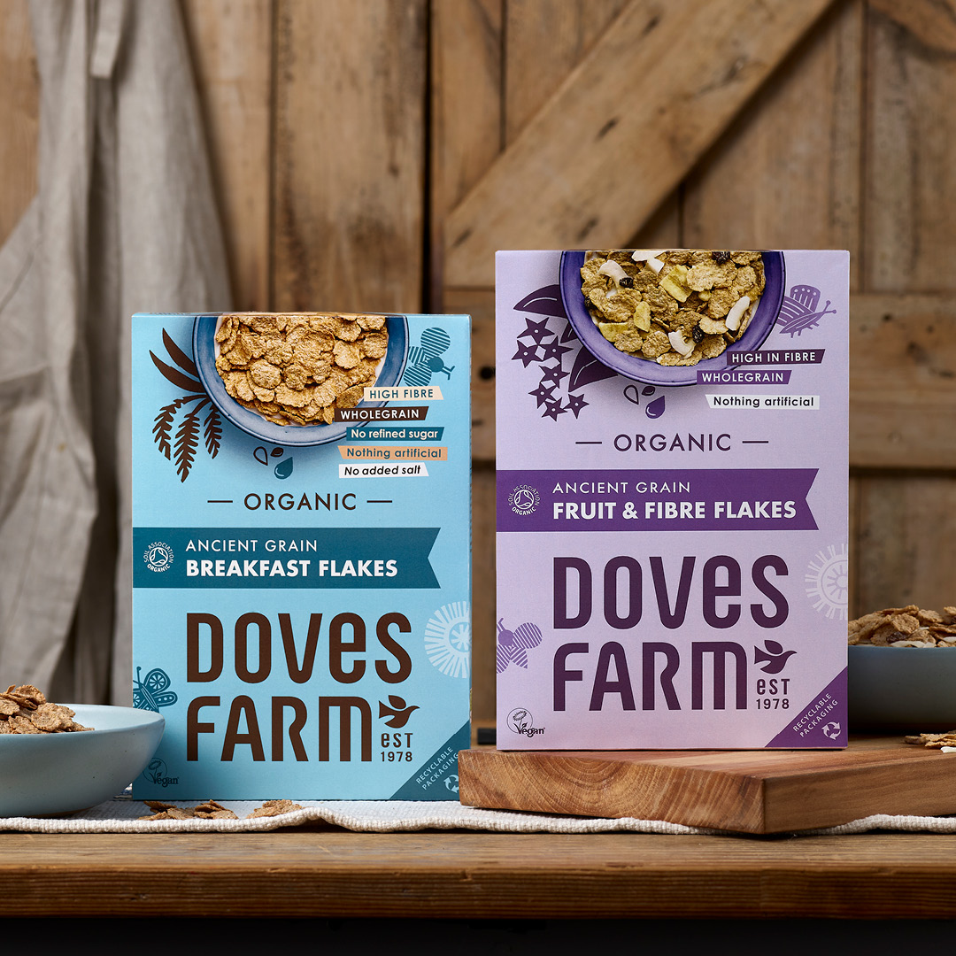 Doves Farm breakfast cereals
