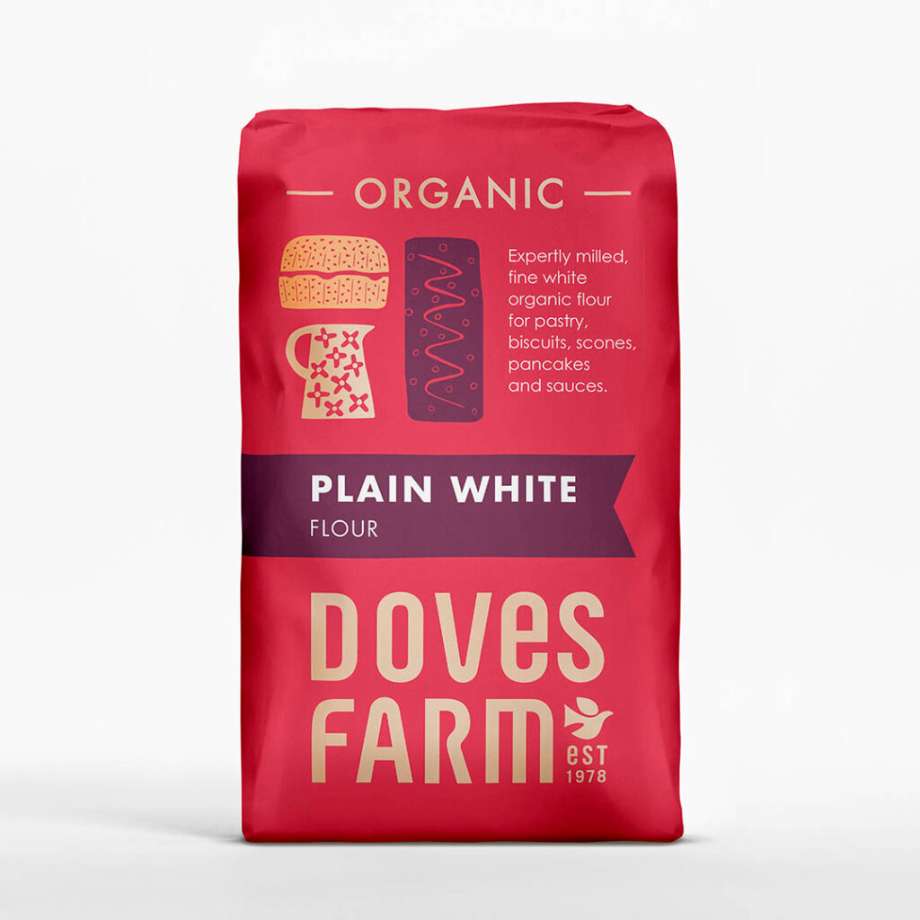 Doves farm organic white flour 