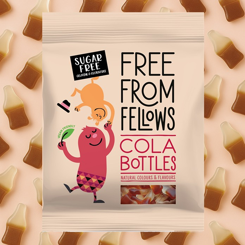 free from cola bottles