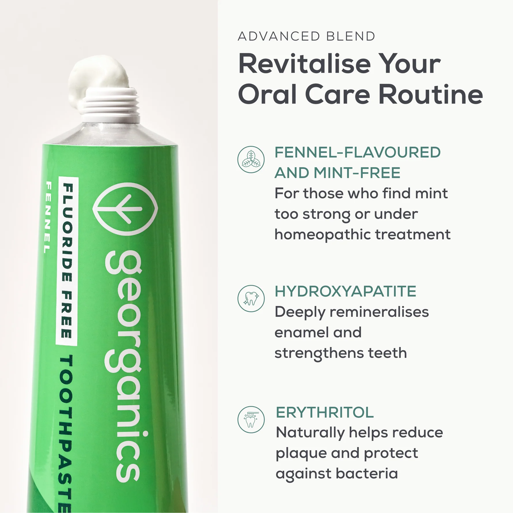 Georganics toothpaste