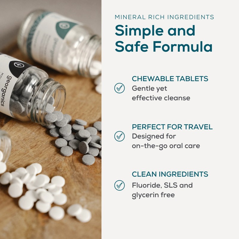 Georganics mouthwaste tablets