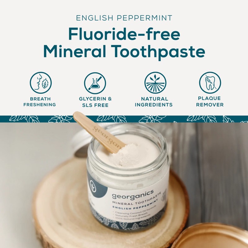 Georganics toothpaste jar