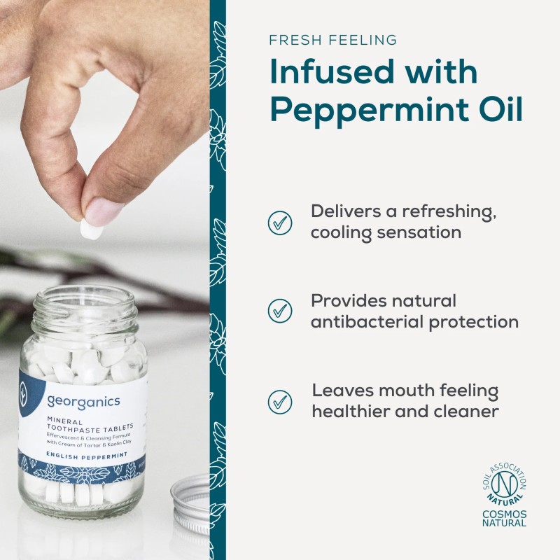 Georganics toothpaste tablets