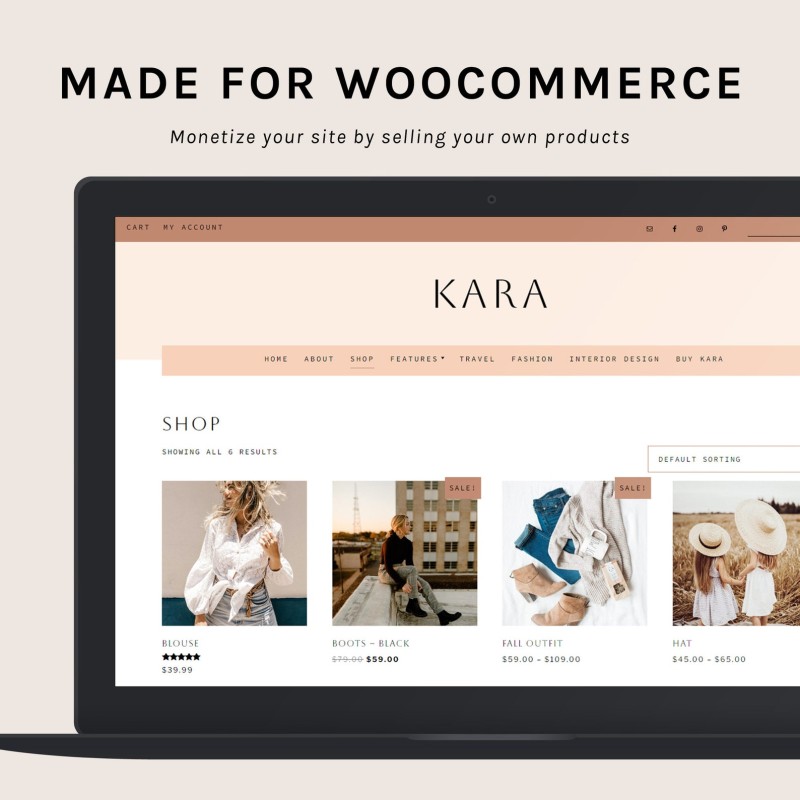 Kara WordPress theme