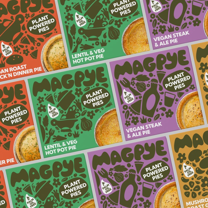 Magpye vegan meat pies