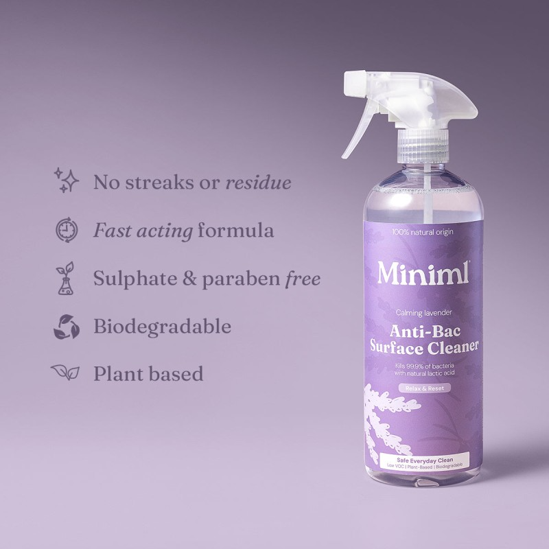 Miniml anti-bac cleaner