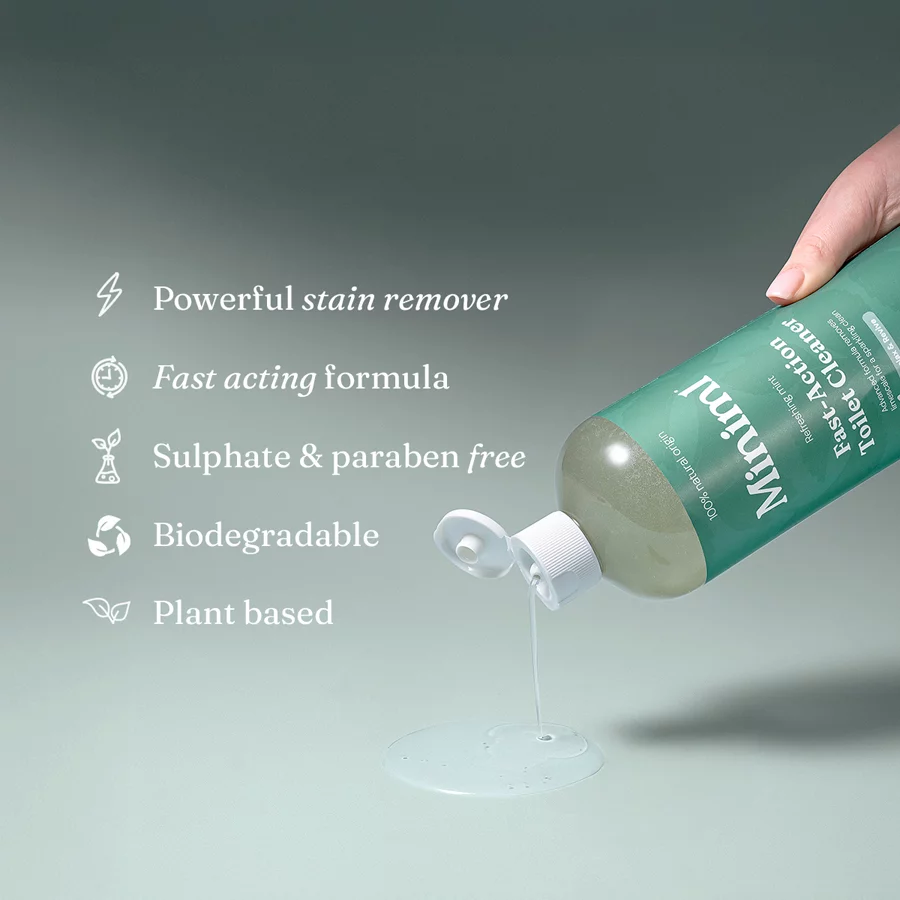 Miniml toiler cleaner