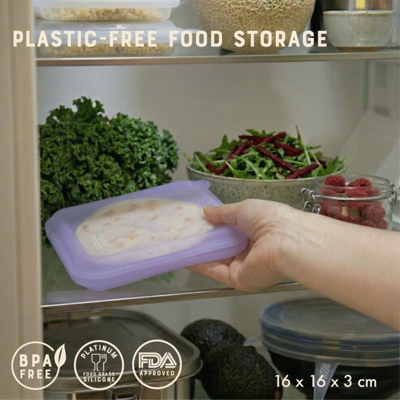 reusable silicone sandwich case