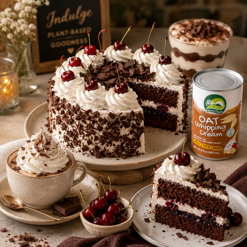 Nature's Charm oat whipping cream