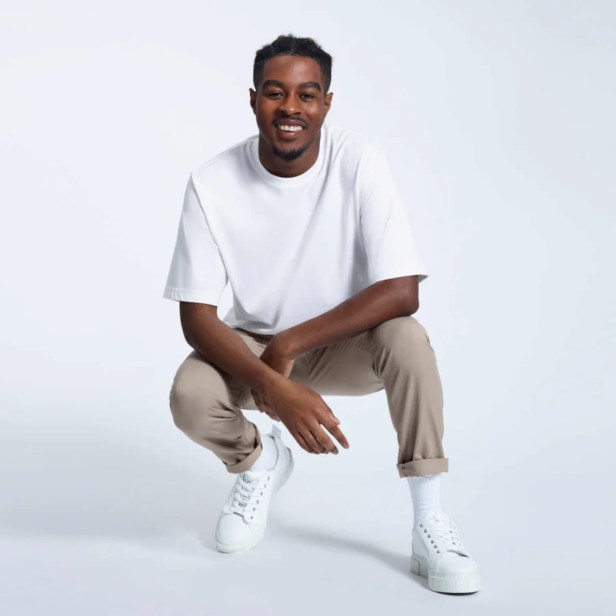 PLAINANDSIMPLE white t-shirt