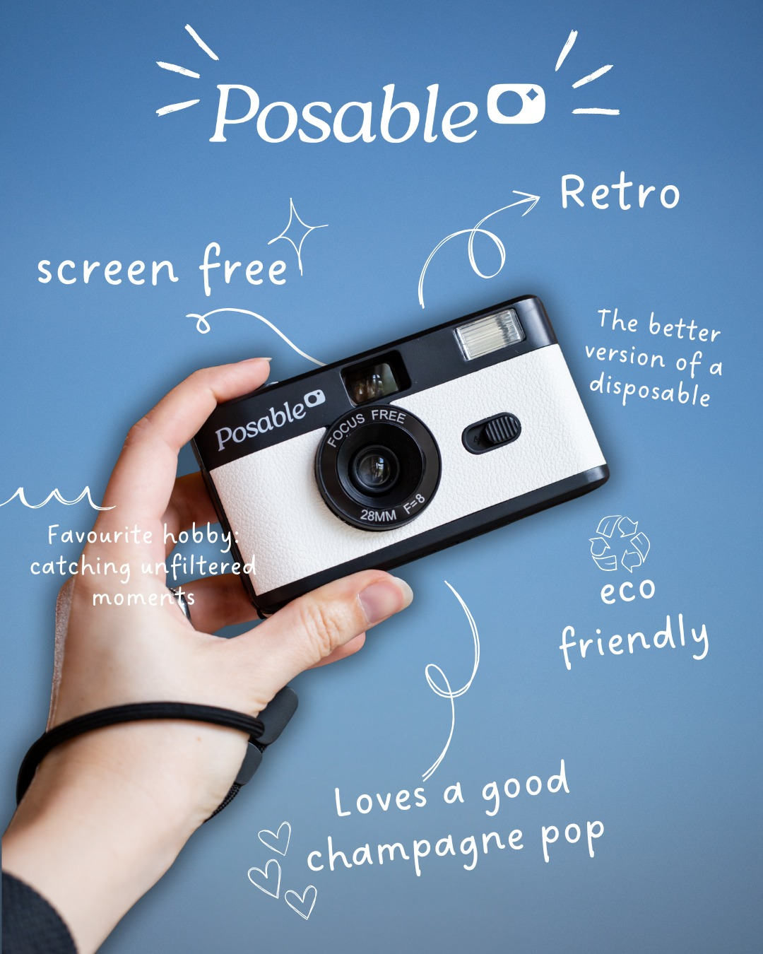 Posable camera