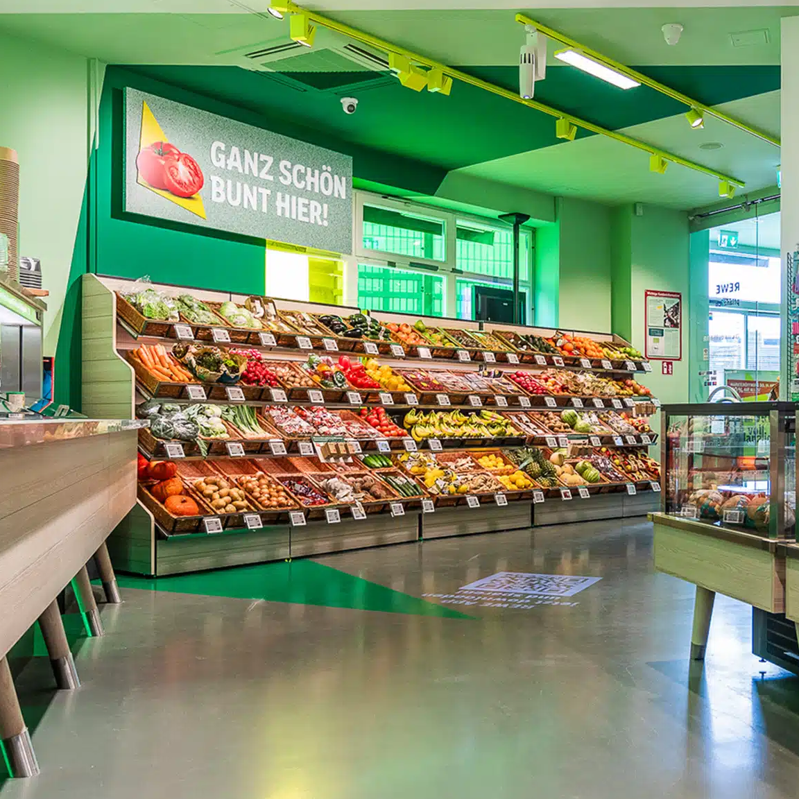 Rewe vegan supermarket 