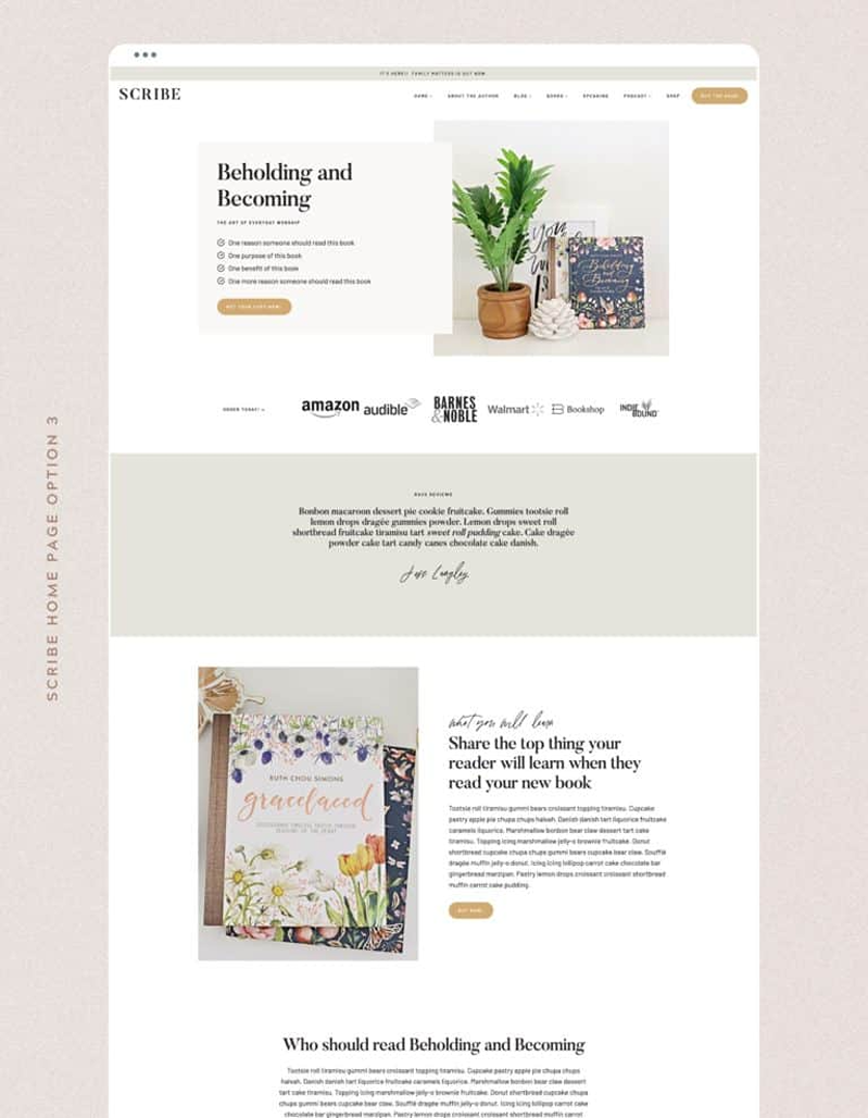 Scribe WordPress theme