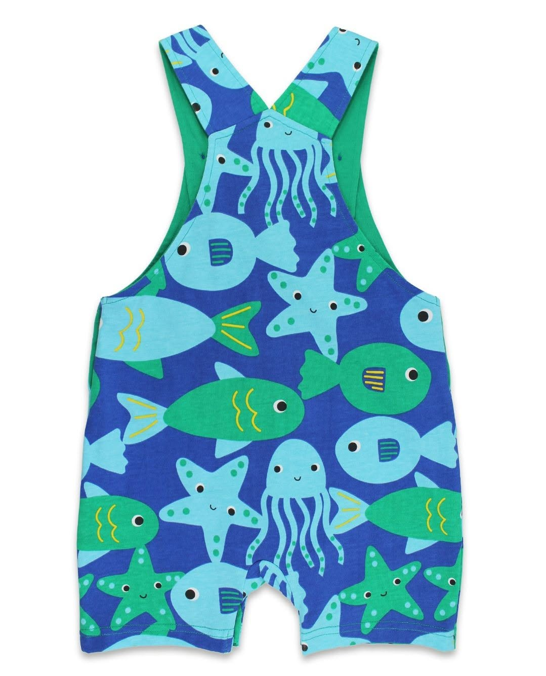 Toby Tiger organic dungarees