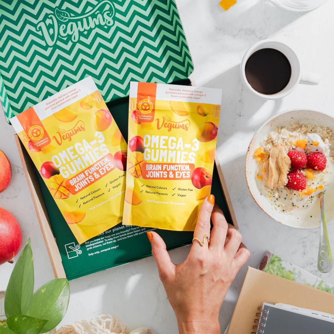 Vegums fish-free omega 3 gummies