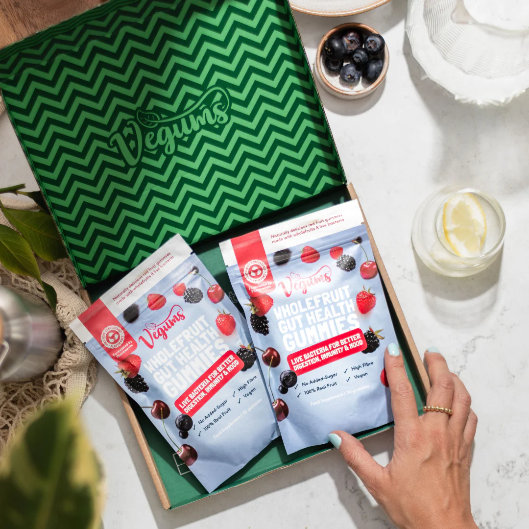 Vegums whole fruit gut health gummies