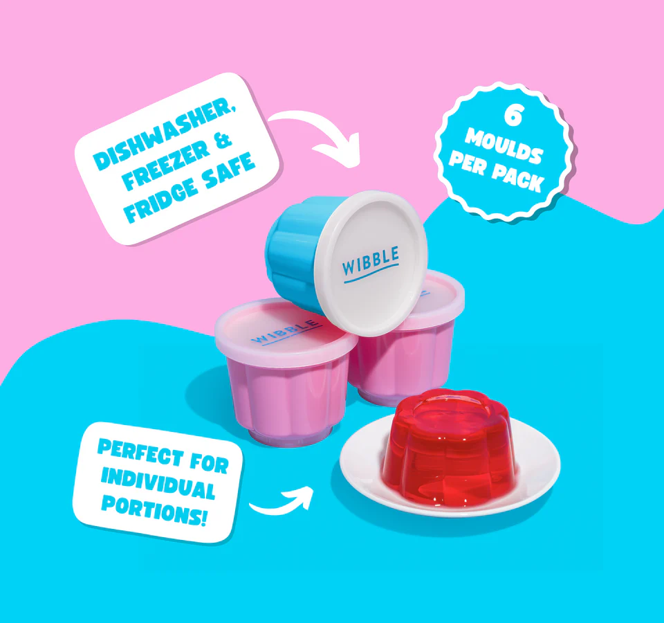 Wibble vegan jelly moulds