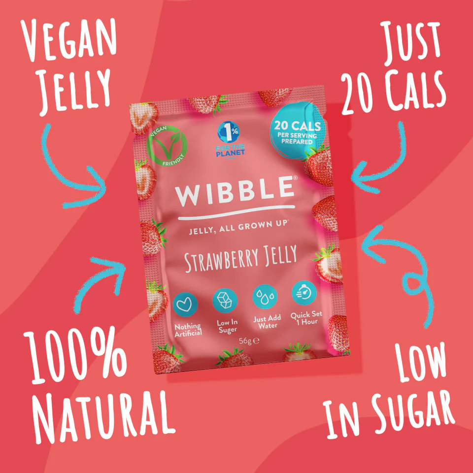 Wibble vegan jelly