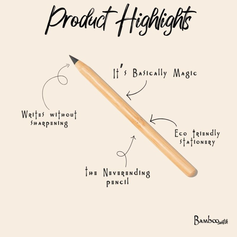 bamboo pencil