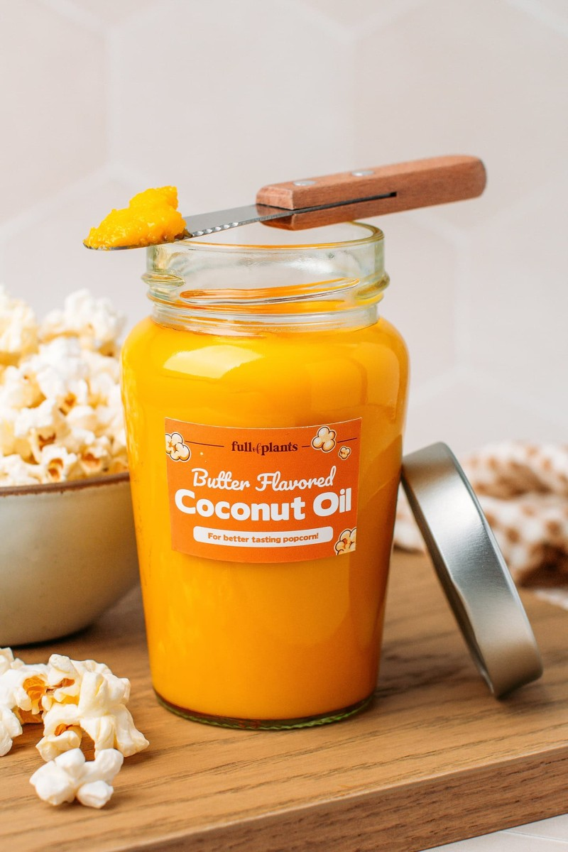 butter flavoured coconut oil 