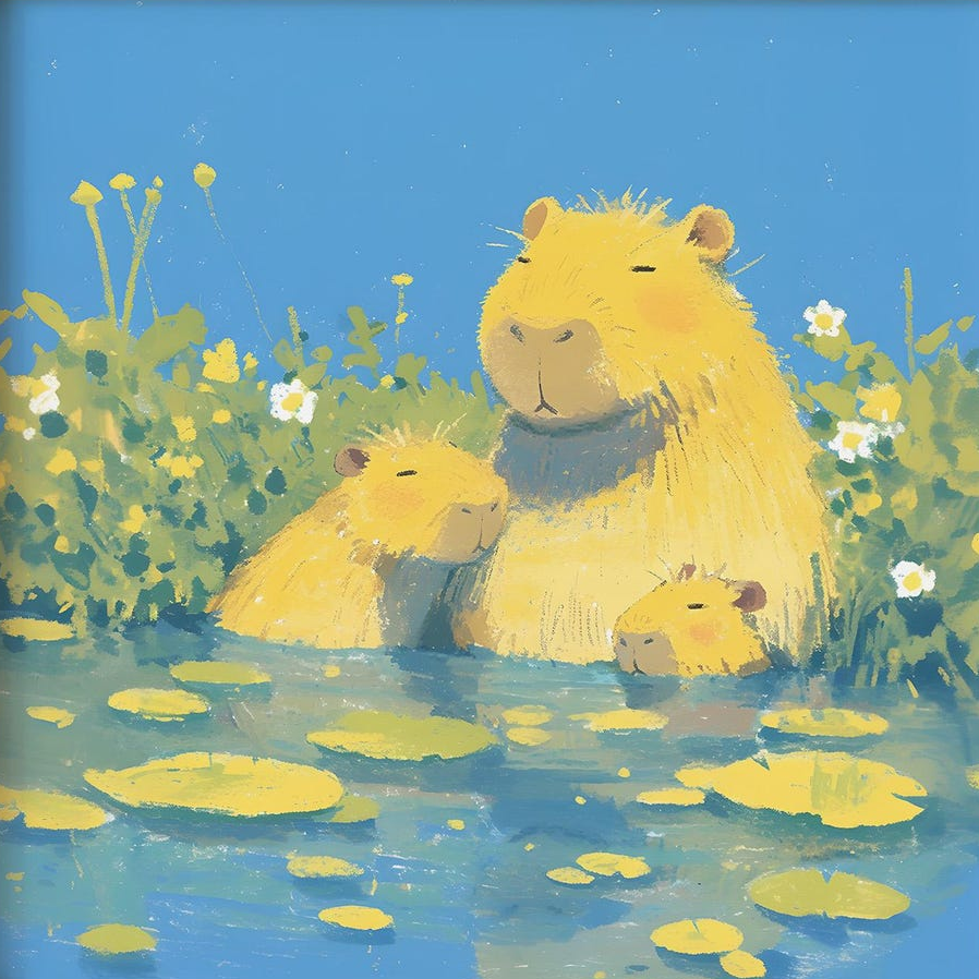 capybaras 