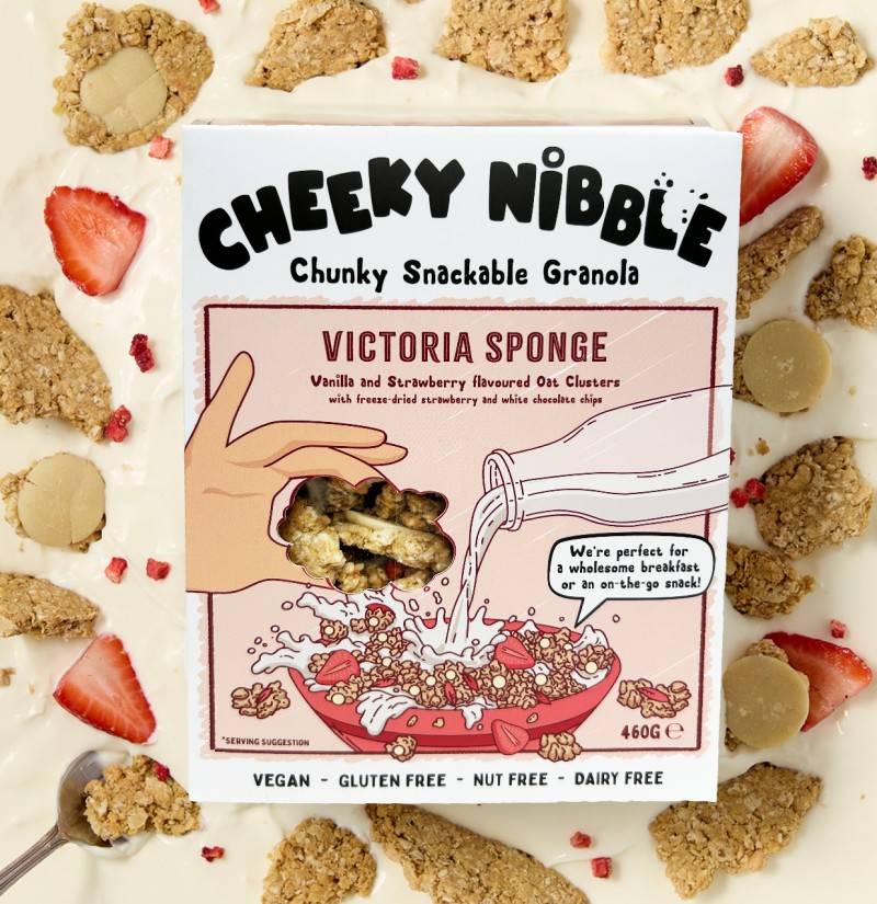 Cheeky Nibble vegan granola 