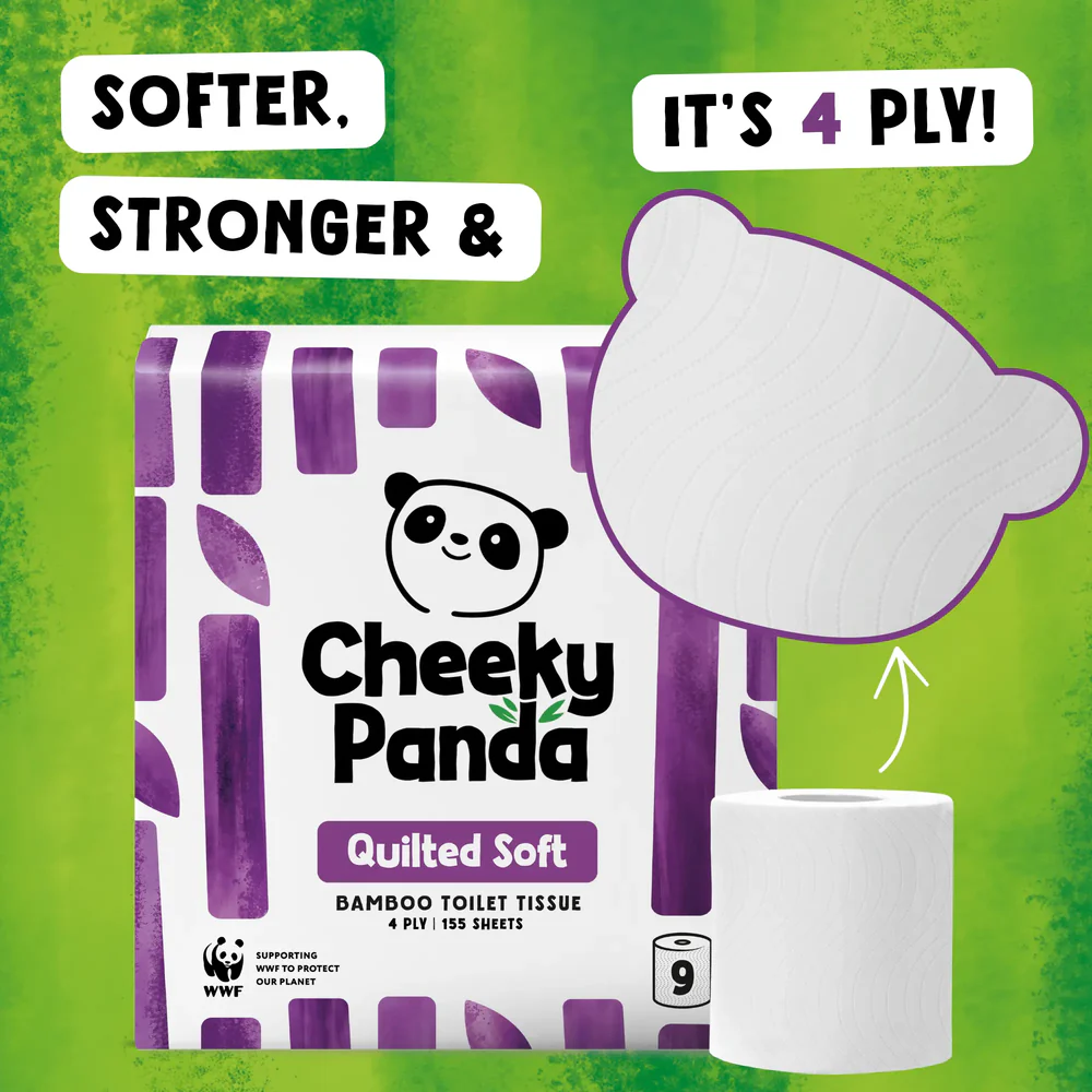 Cheeky Panda toilet paper