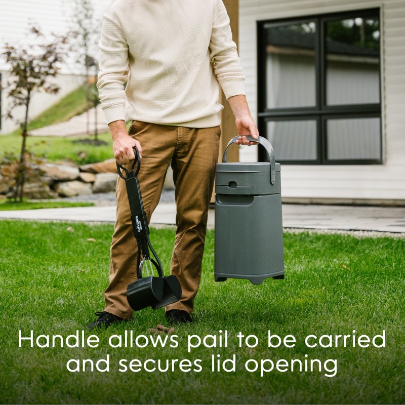 dog waste bin pail