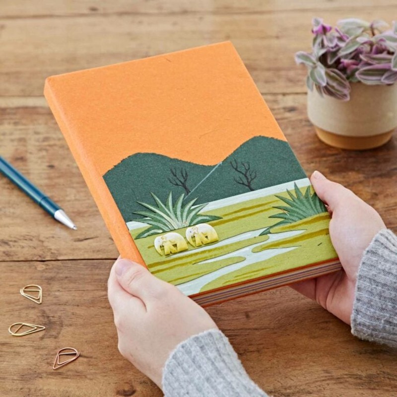 elephant dung notebooks
