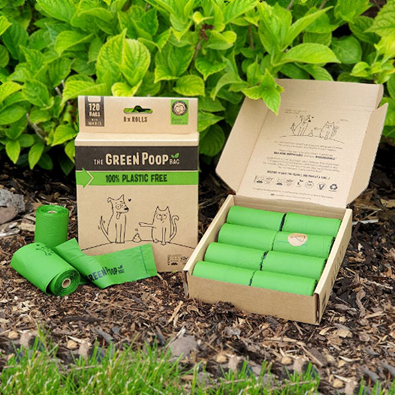green poop bags