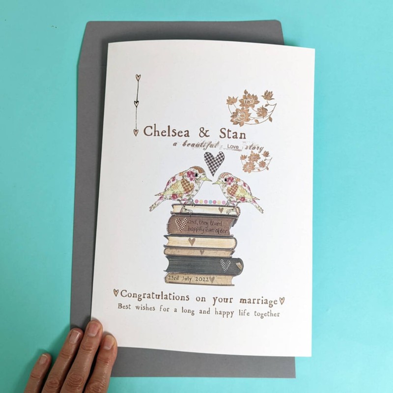 Alice Palace wedding card